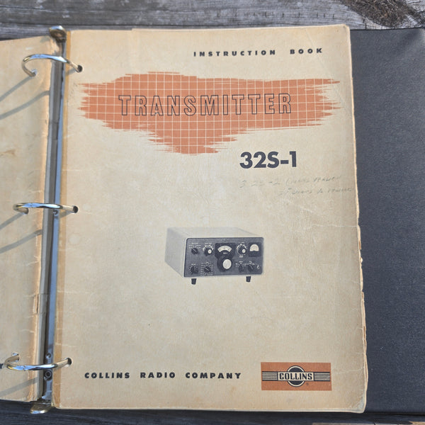 Collins Manuals For KWM-2, 516F2, 32S-1, 32S-3, Much Loved And Much Used