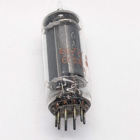 GE 6CL6/6677 Tube, 1977,  Hickok Tested Good