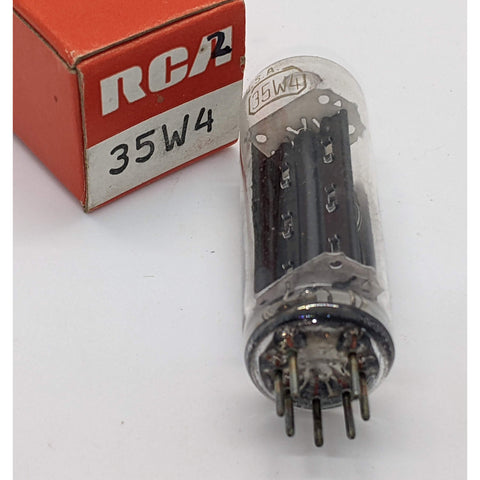 RCA 35W4 Tube, 1973, NOS, Hickok Tested Good