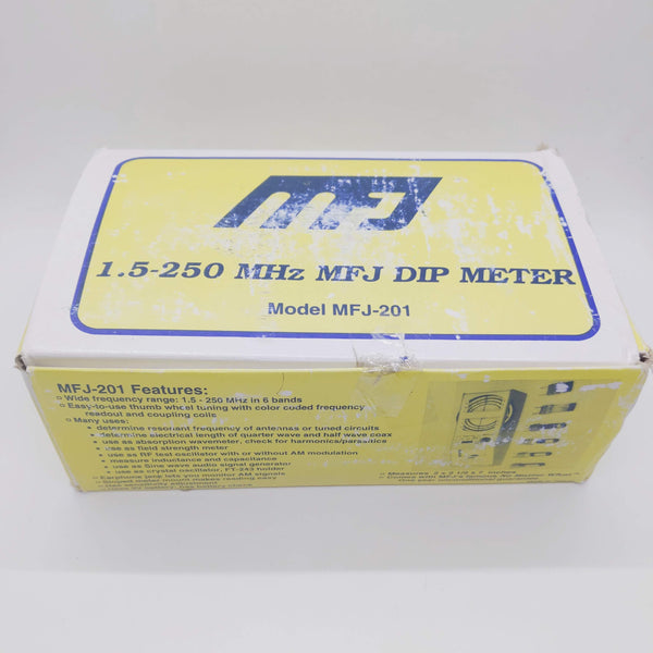 MFJ Dip Meter, 1.5-250 MHz, New In Box