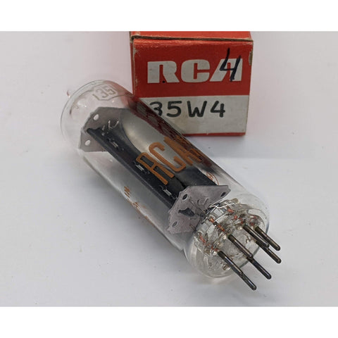 RCA 35W4 Tube, 1967 Code BP, NOS, Hickok Tested Good