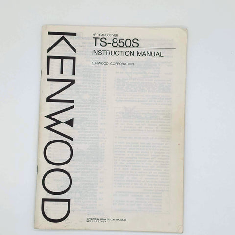 Kenwood TS-805S Original Instruction Manual, 1994, Clean And Complete