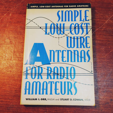 Simple Low-Cost Wire Antennas For Radio Amateurs