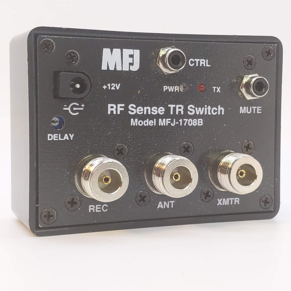 MFJ-1708B RF Sense TR Antenna Switch (For Rcv and Xmit)