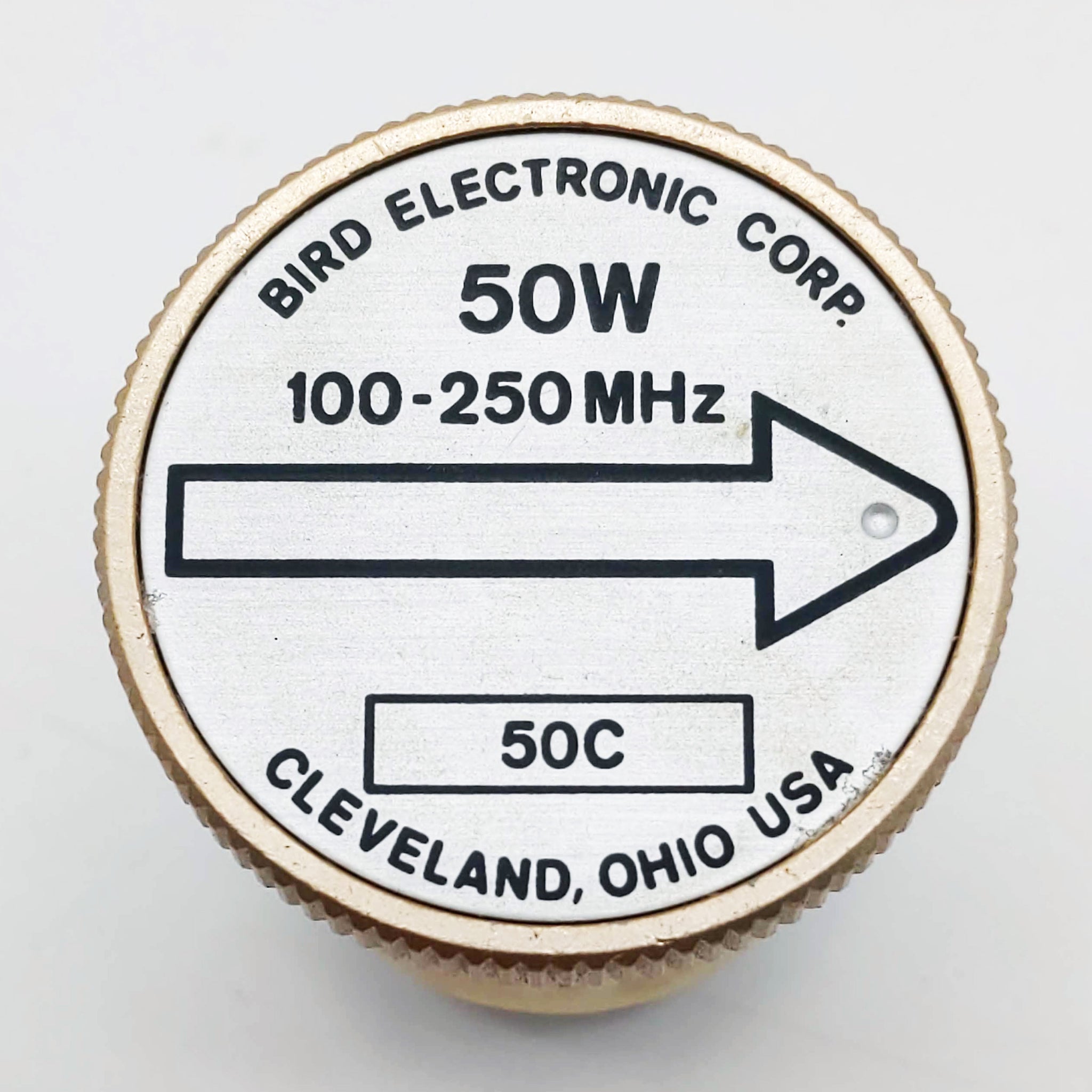 Bird Element (Slug) 50W, 100-250 MHz, 50C