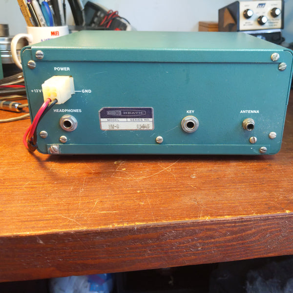 Heathkit HW-8 CW QRP Transceiver and Heathkit HWA-7-1 Power Supply