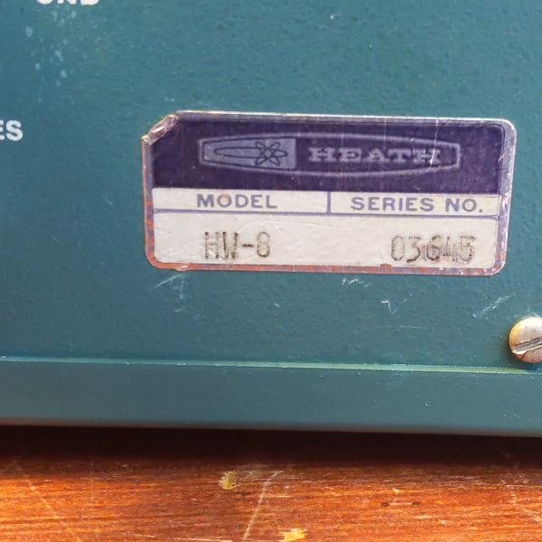 Heathkit HW-8 CW QRP Transceiver and Heathkit HWA-7-1 Power Supply