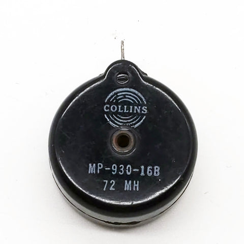 Collins Inductor MP-930-16B, 72 MHz