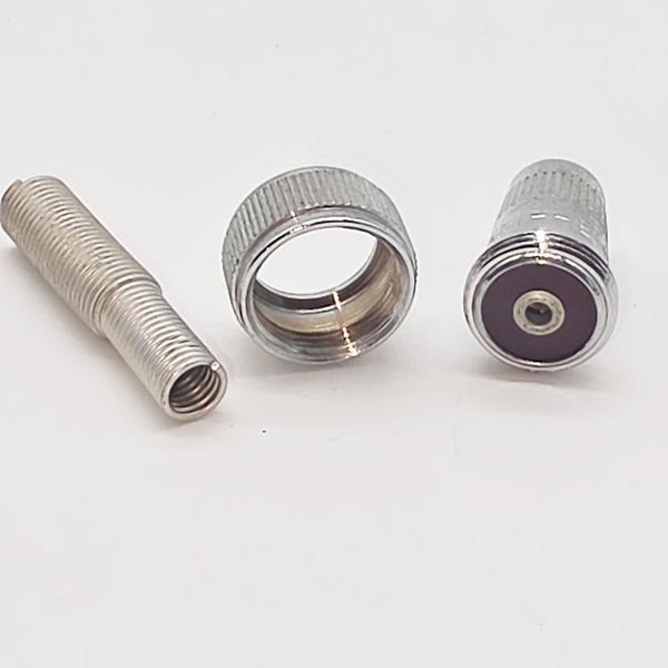 Amphenol 75-MC1F One-Contact 5/8" Microphone Connector, Style 2, USA Made