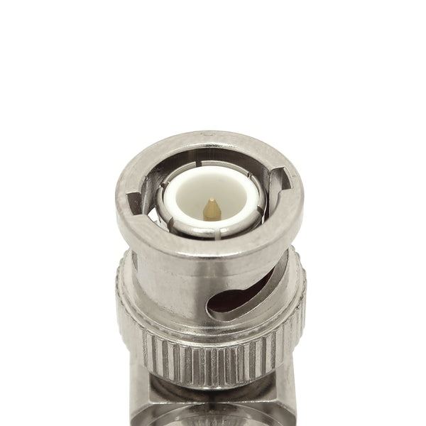 BNC Male To UHF Female (SO-239) Right Angle Adapter