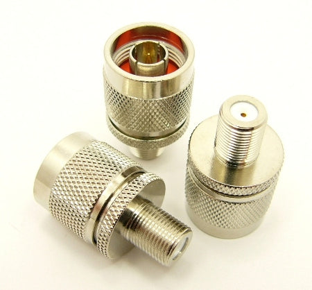 Type N Male To Type F Female Adapter For Coax