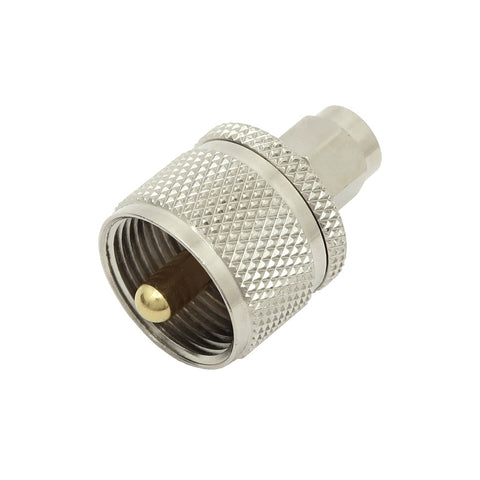 UHF Male (PL-259) To SMA Male Adapter