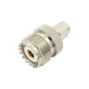 UHF Female (SO-239) To SMA Male Adapter