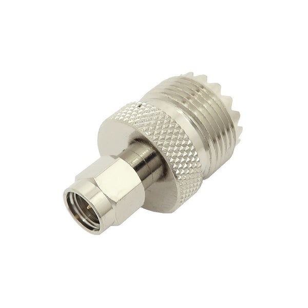 UHF Female (SO-239) To SMA Male Adapter