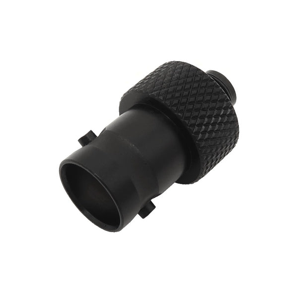 SMA Female To BNC Female Black Antenna Adapter With Stress Relief