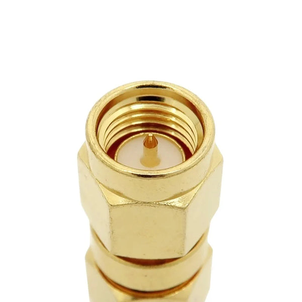SMA-Male To SMA-Male Barrel Connector (Gender Changer)