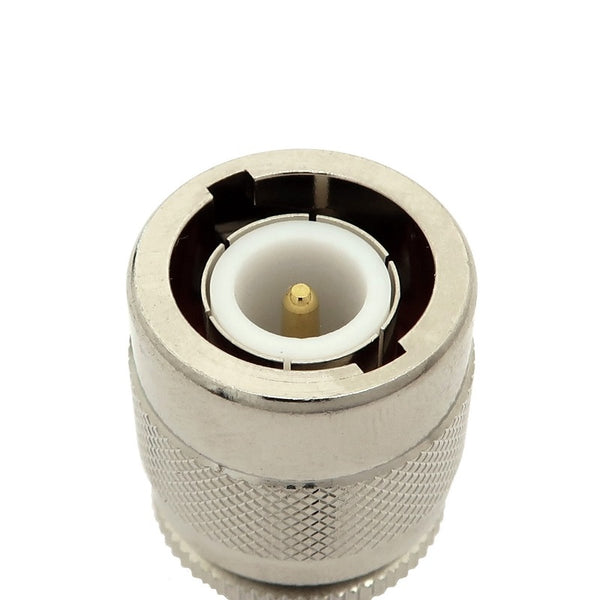 BNC Female To Type C Connector Male Adapter, Silver/Teflon