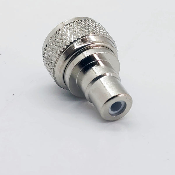 Adapter For HF male to RCA Female (PL-259 To RCA-F)