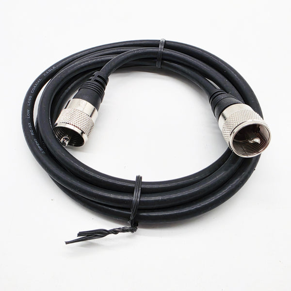 OPEK 6 Ft. RG-8X Coax Jumper, PL-259 Ends, WARRANTY