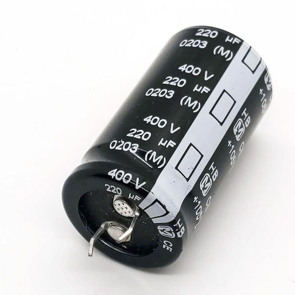 Electrolytic Capacitor 400V 220uf, Snap-In Style, Qty: 6