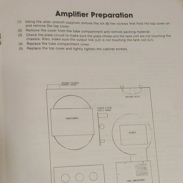 Dentron Clipperton V Instruction Manual, OEM