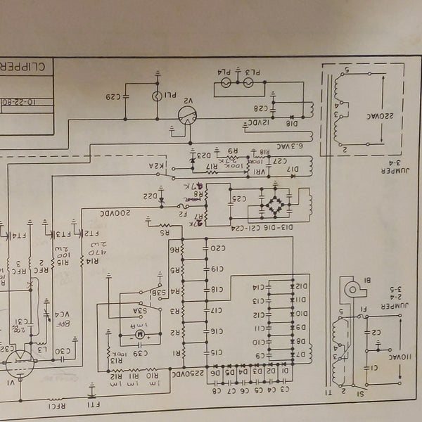 Dentron Clipperton V Instruction Manual, OEM