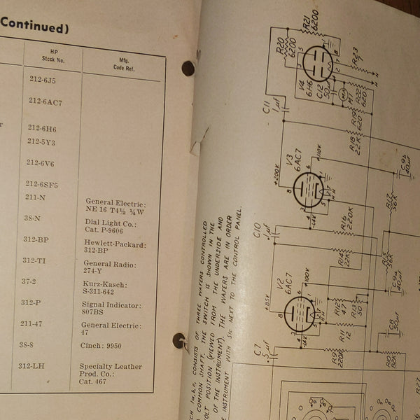 HP Model 400A Vacuum Tube Volt Meter (VTVM) Manual