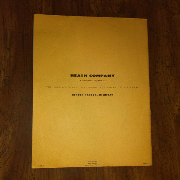 Heathkit SG-8 Signal Generator Assembly & Operation Manual