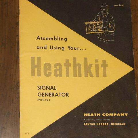 Heathkit SG-8 Signal Generator Assembly & Operation Manual