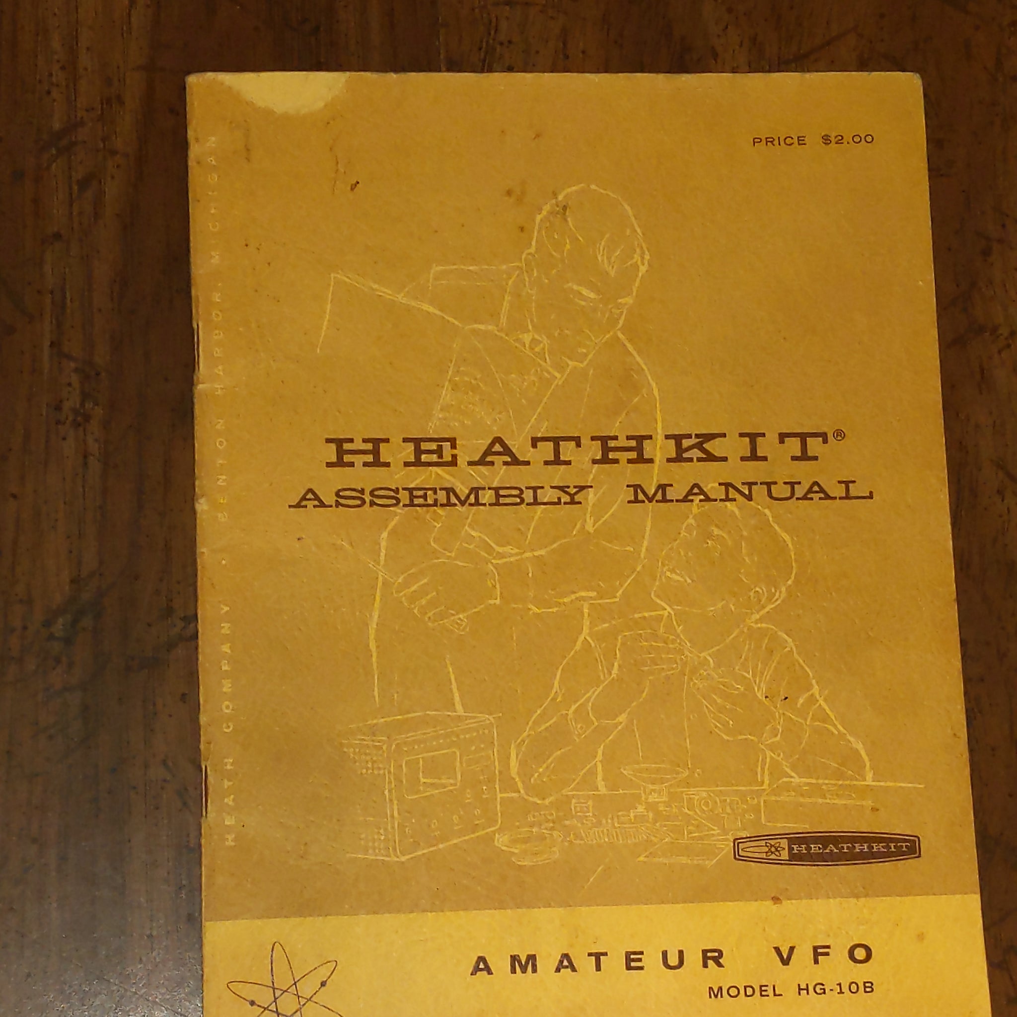 Heathkit HG-10B Amateur VFO Assembly & Operation Manual, OEM