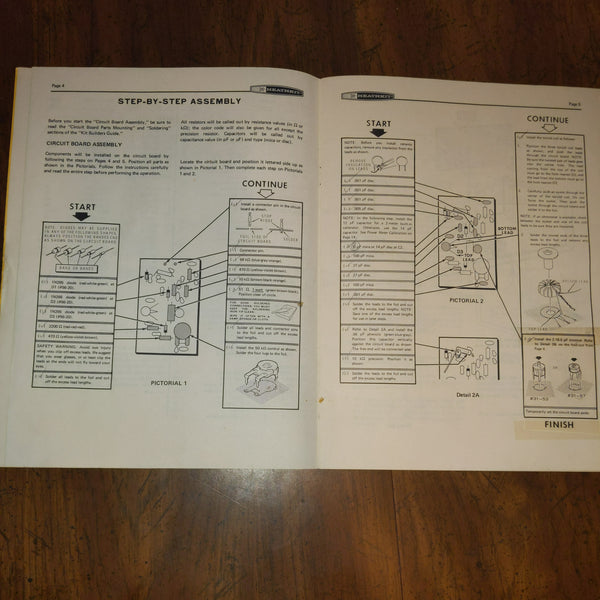 Heathkit HM-2102 VHF Wattmeter Assembly & Operation Manual, OEM