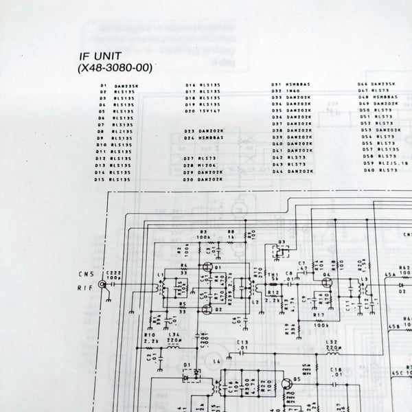 Kenwood TS-850S Large Format Schematic
