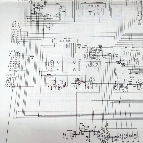 Kenwood TS-850S Large Format Schematic
