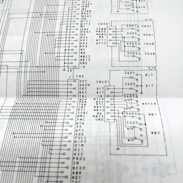 Kenwood TS-850S Large Format Schematic