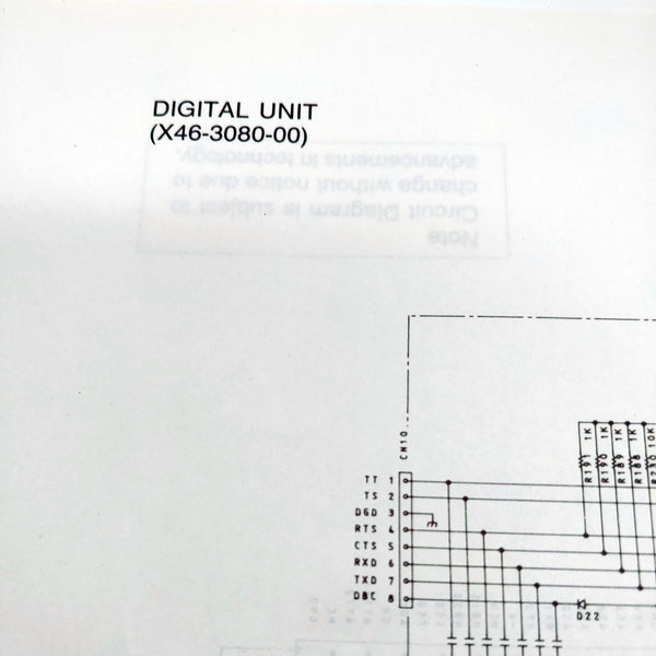 Kenwood TS-850S Large Format Schematic