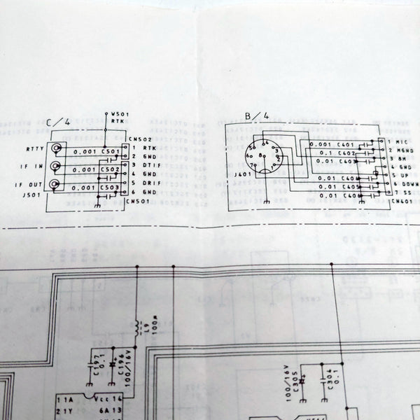 Kenwood TS-850S Large Format Schematic