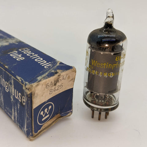 Westinghouse 6AU6A/8425 Tube, New, Tested Good On Hickok