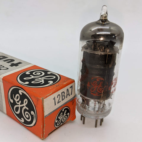 GE 12BA7 Tube, New, Tested Good On Hickok, 2 Tests Good