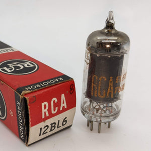 RCA 12BL6 Tube, 1963, New, Tested Good On Hickok