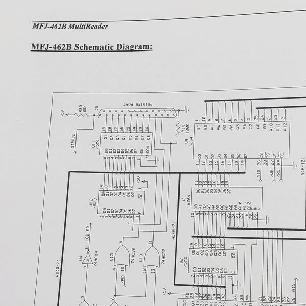 MFJ-462B MultiReader V. 2C Original Manual