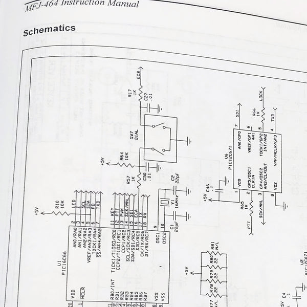 MFJ-464 CW Keyer/Reader Original MFJ Manual