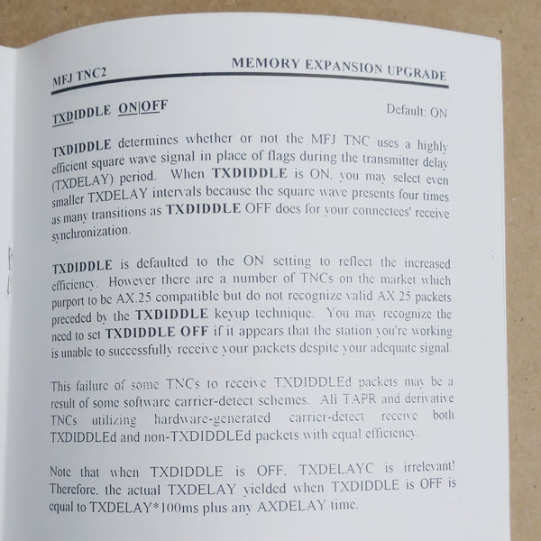 MFJ-47 ABC, Instruction Manual For MFJ-1270/1270B/1274 Mailbox Memory Expansion