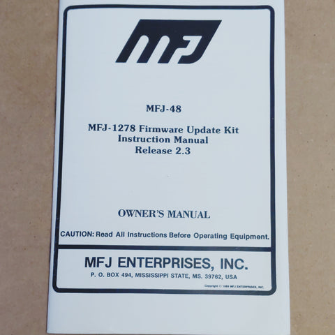 MFJ-52B Deviation Meter Instruction Manual