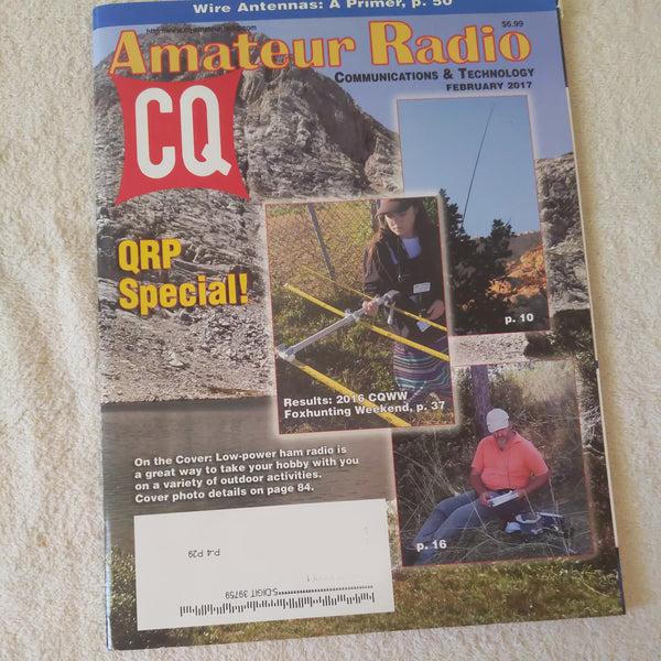 CQ Magazine, Individual Photos, 6 Issues From 2017