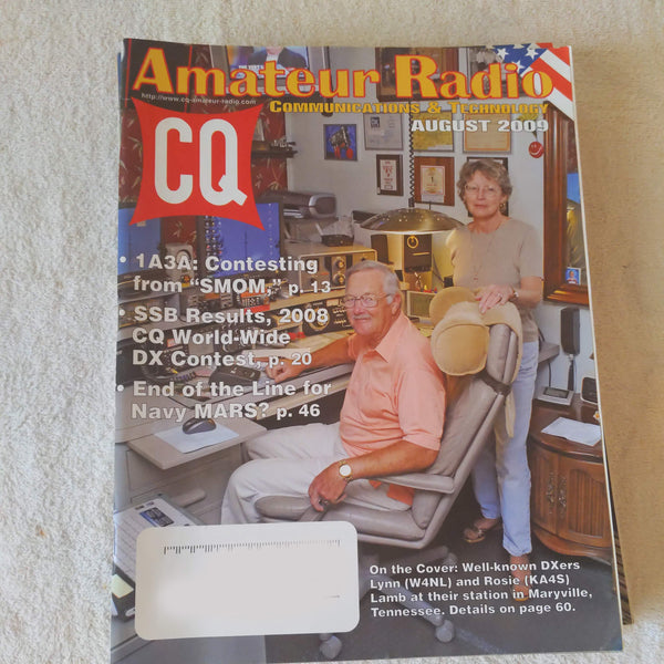 CQ Magazine, Individual Photos, 12 Issues From 2009 (Whole Year)