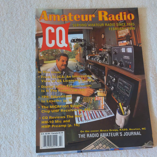 CQ Magazine, Individual Photos, 3 Issues From 1999