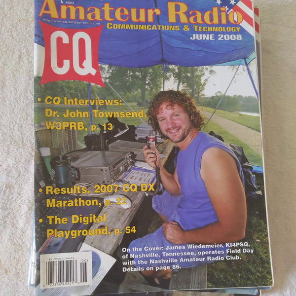 CQ Magazine, Individual Photos, 8 Issues From 2008
