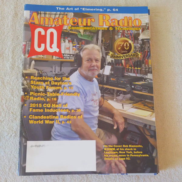 CQ Magazine, Individual Photos, 10 Issues (11 Months) From 2015