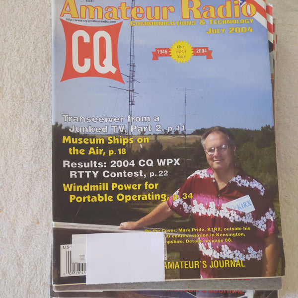CQ Magazine, Individual Photos, 11 Issues From 2004