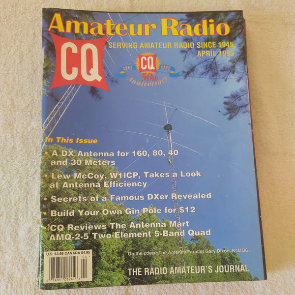CQ Magazine, Individual Photos, 12 Issues, All Of 1995 (January - December)